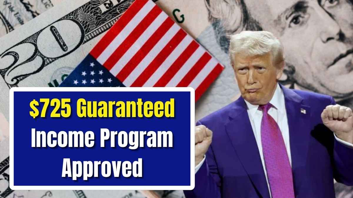 $725 Guaranteed Income Program Approved