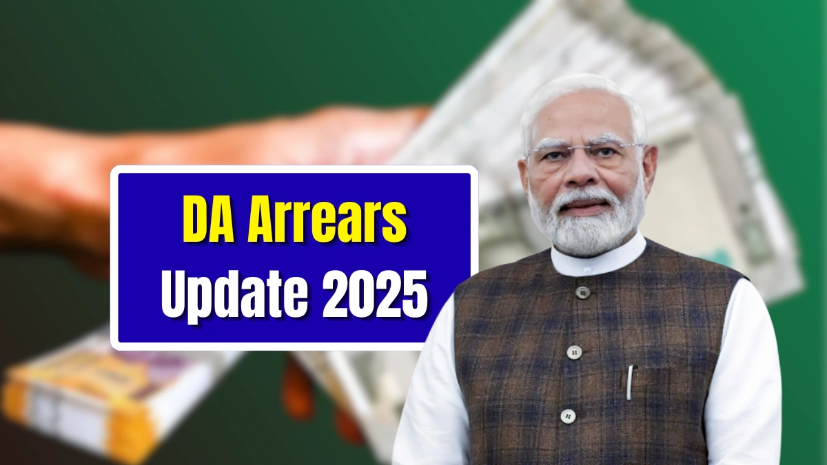 DA Arrears Update 2025