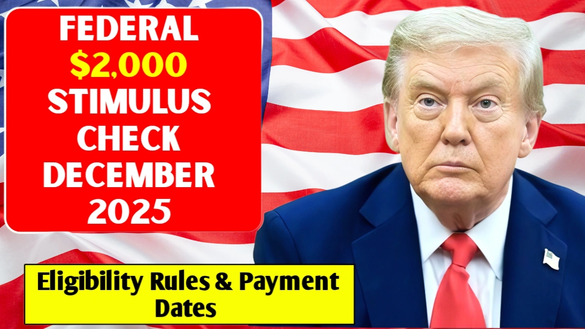 Federal Stimulus Check Coming December 2025